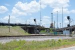 Tank Cars roll over the hump at Englewood Yard